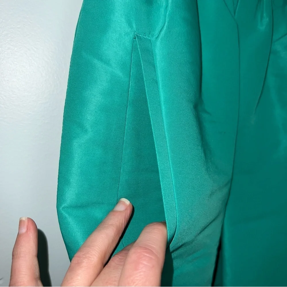 COS Teal Green A-Line Midi Skirt Women’s Size US 12 Structured Minimalist